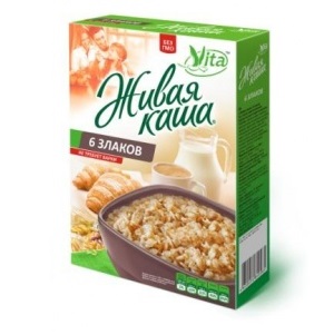 Каша Vita 6 злаков 300 г