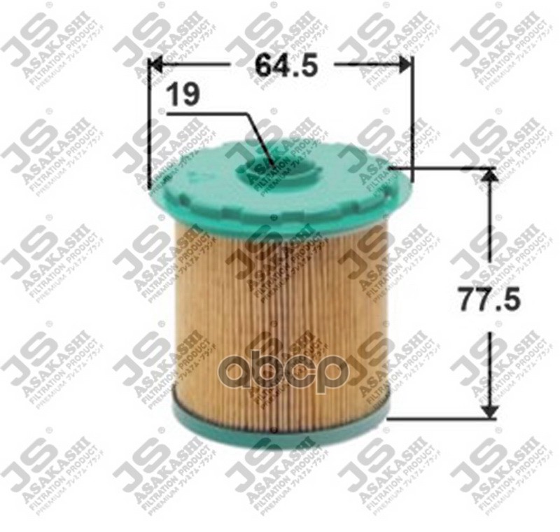 фото Фильтр топливный js asakashi fe0010