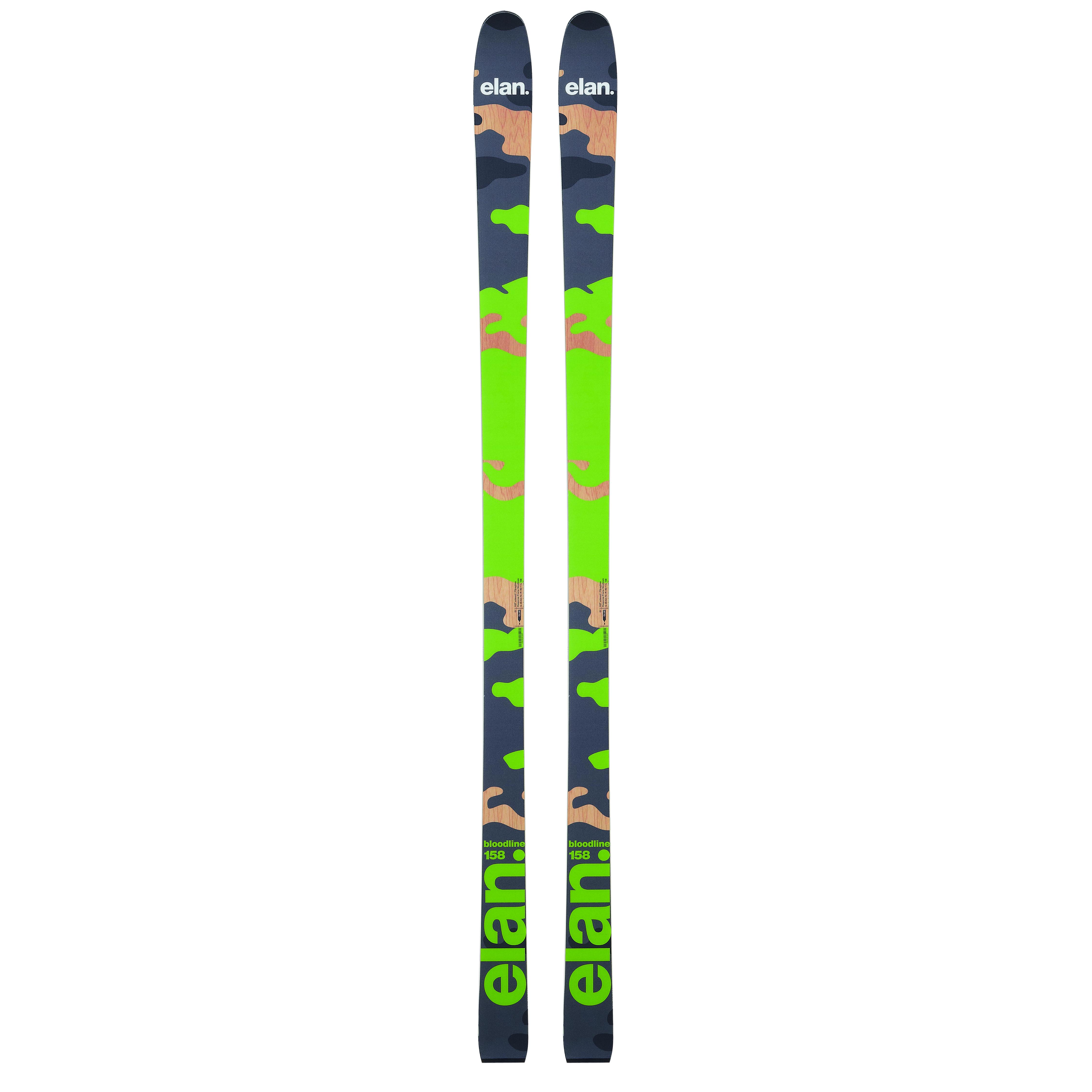 фото Горные лыжи elan world cup/fis race bloodline 2019, зеленые, 191 см