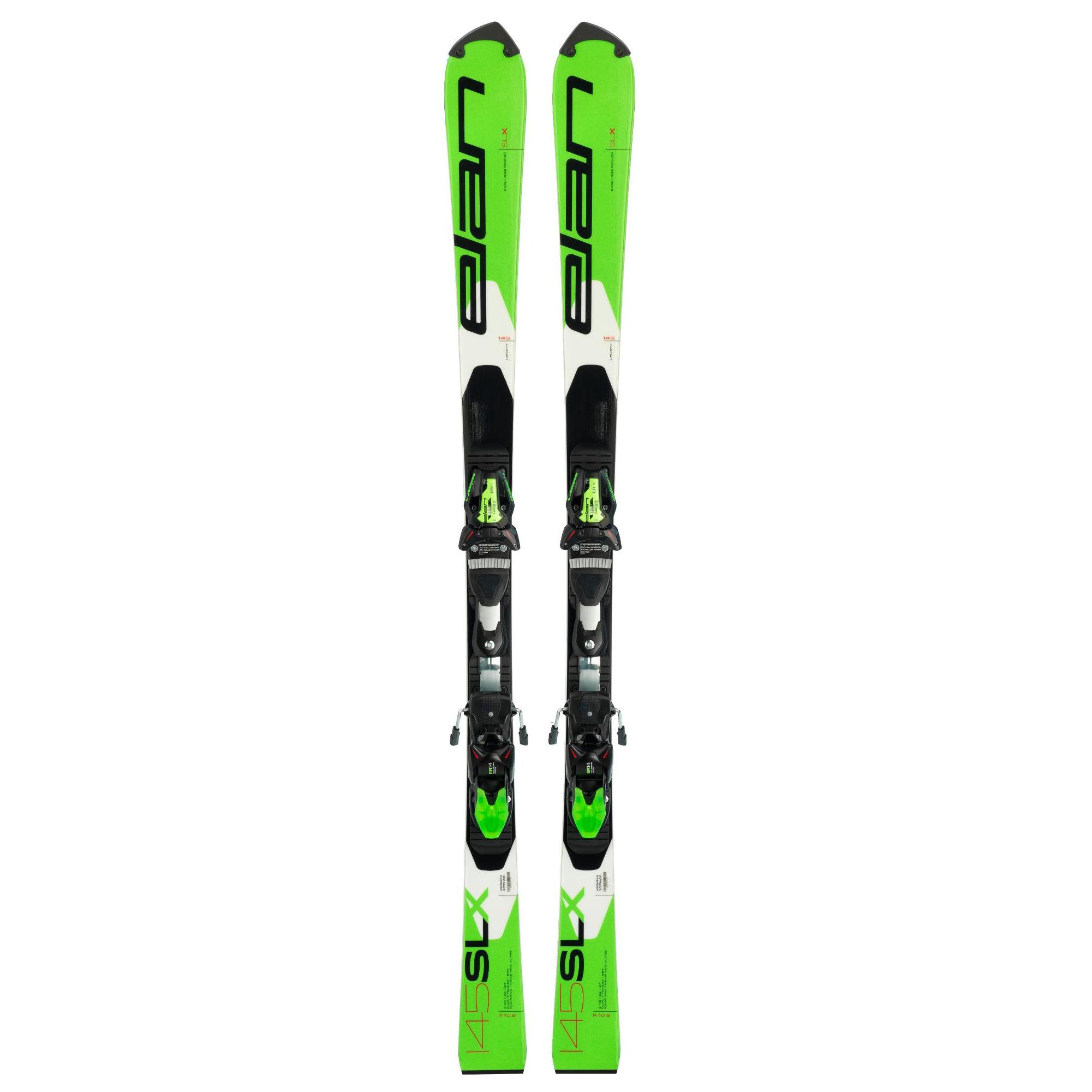 Горные лыжи Elan Slx Team Plate 2019, зеленые, 139 см
