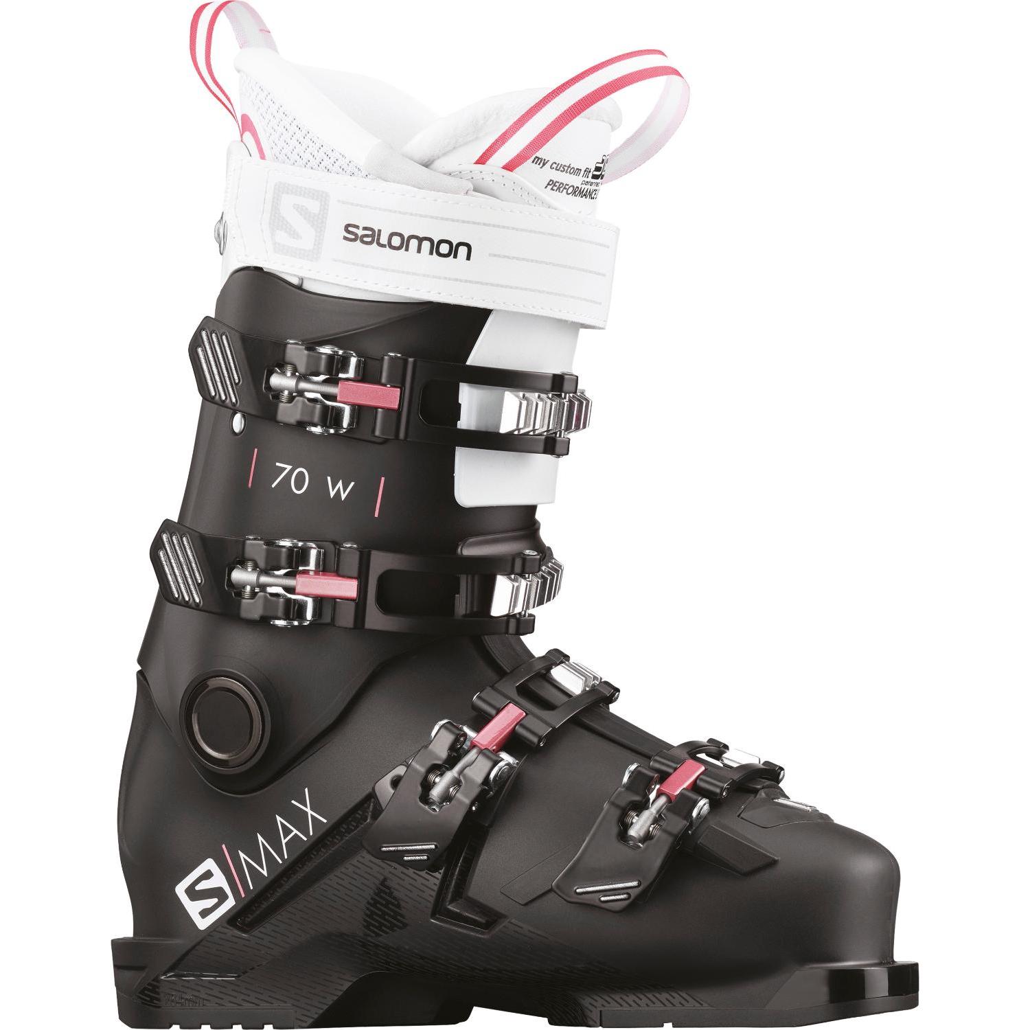 фото Горнолыжные ботинки salomon s/max 70 w 2021, black/white, 22