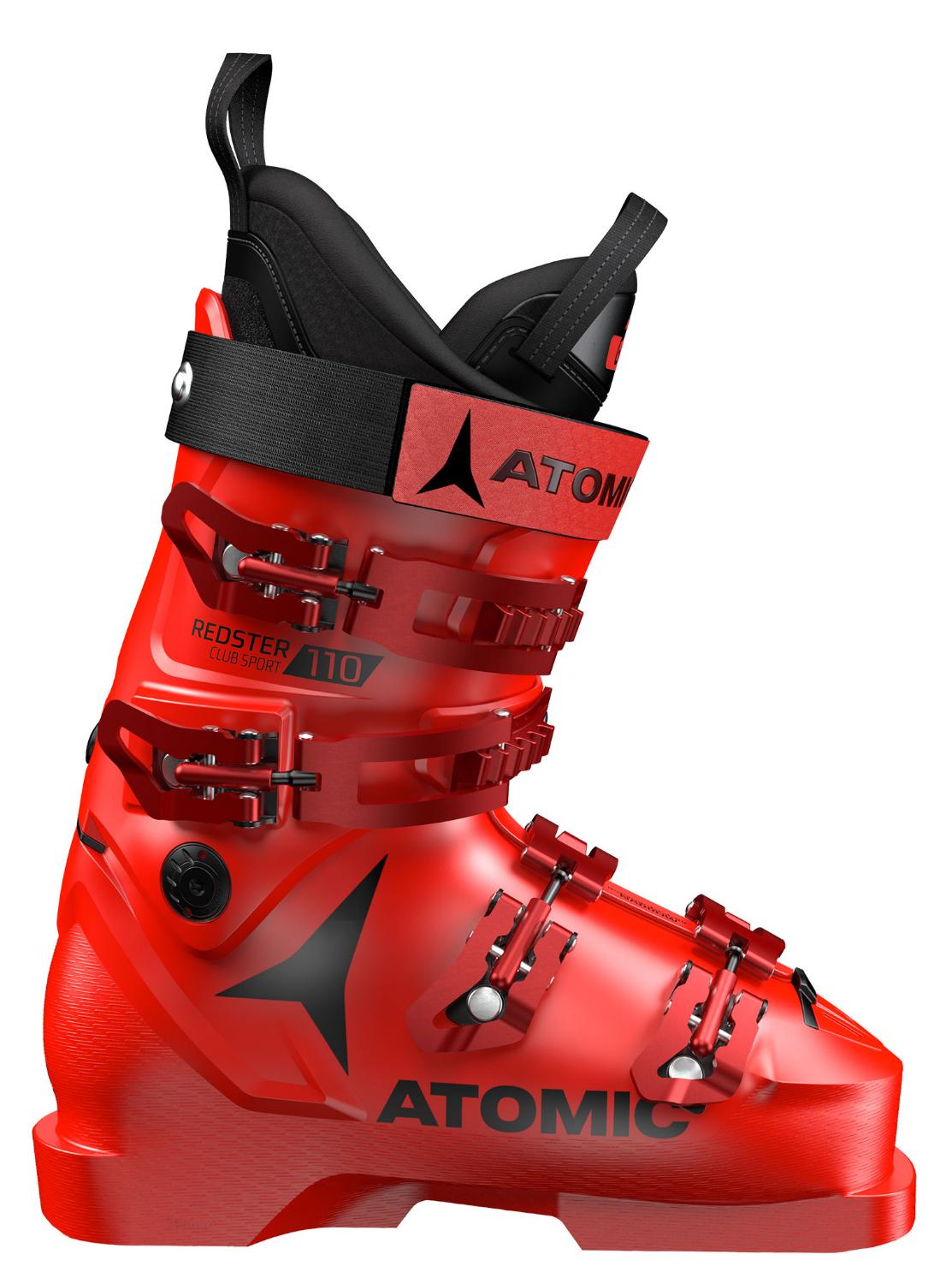 фото Горнолыжные ботинки atomic redster club sport 110 2021, red/black, 27