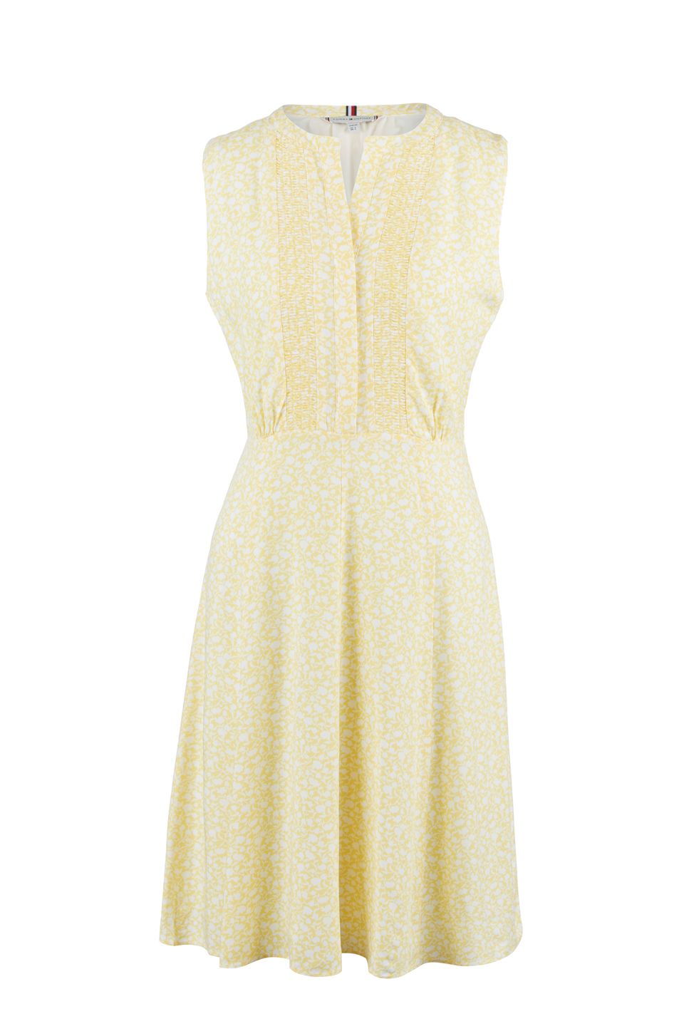 

Платье женское Tommy Hilfiger WW0WW27332 0LL posy prt / sunray желтое 38 US, Желтый, WW0WW27332 0LL posy prt / sunray