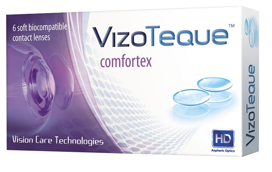 фото Контактные линзы vizoteque comfortex 6 линз r 8,6 -1,25