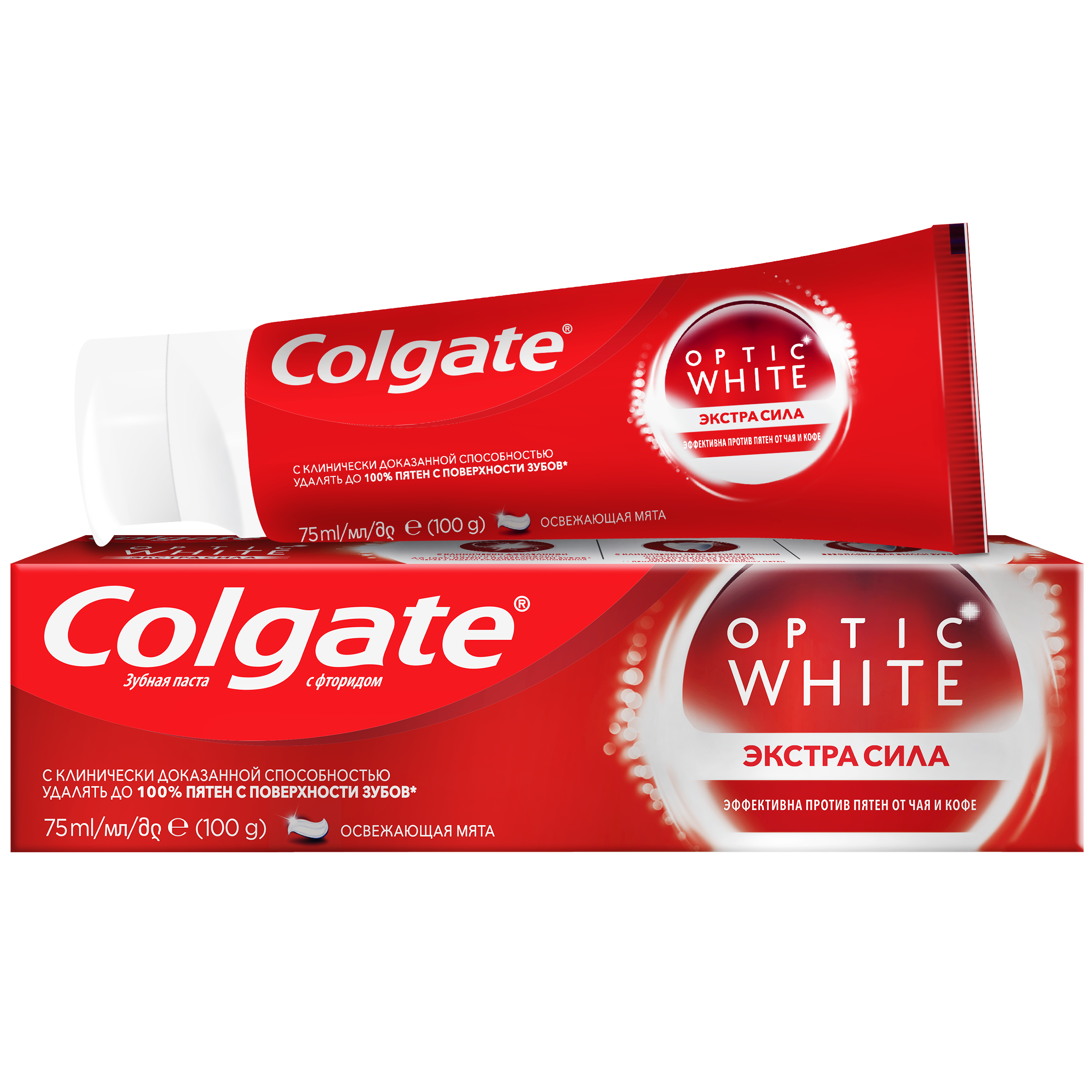 Зубная паста Colgate Optic White Extra Power 75 мл