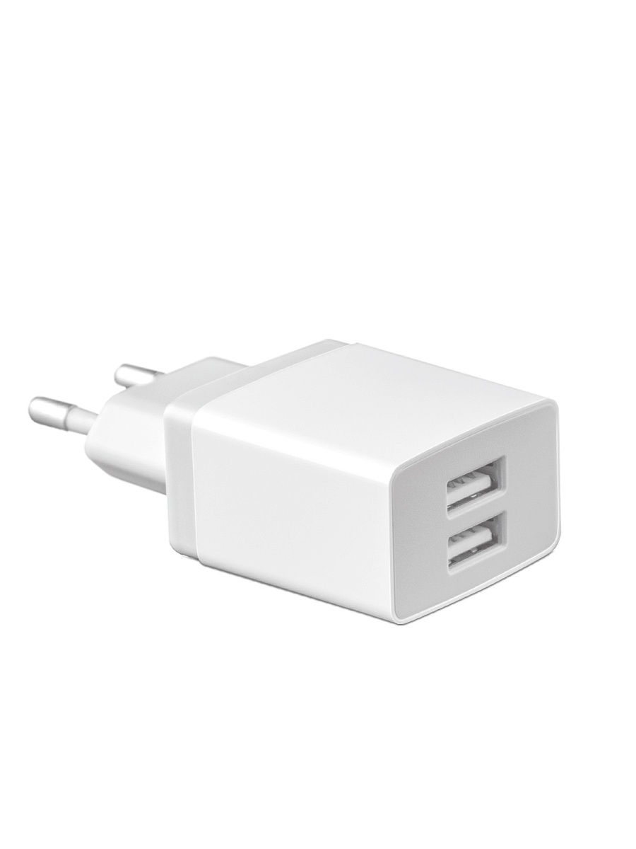 

Сетевое зарядное устройство AKAI CH-6C03W, 2xUSB, 2,1 A, white, CH-6C03W
