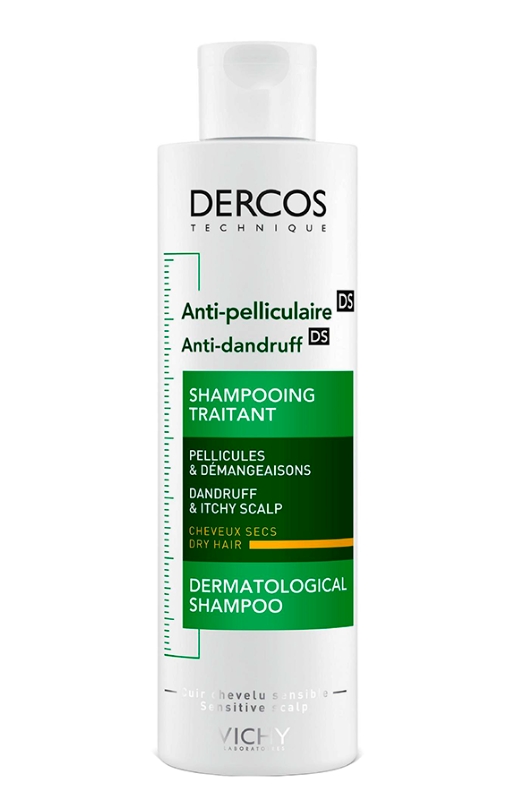 Шампунь Vichy Dercos успокаивающий для сухих волос, 200 мл. шампунь для жирной кожи головы и сухих волос bio rosyl rr342 250 мл