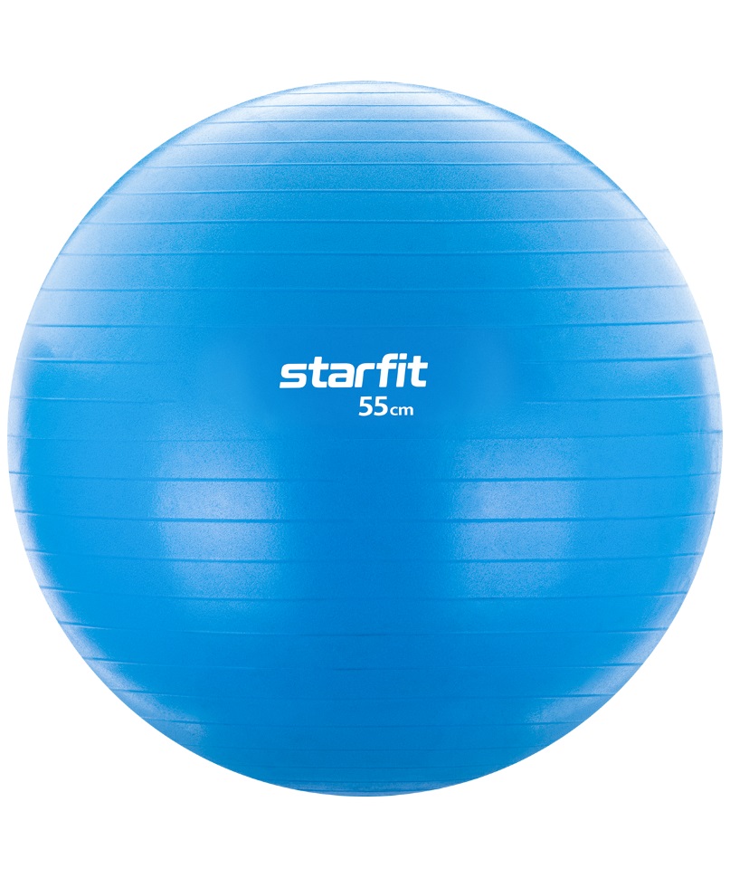 фото Мяч starfit gb-104, голубой, 55 см