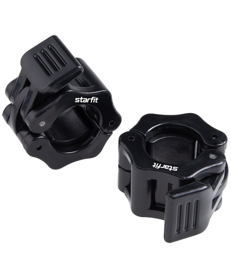 

Замок для грифа зажим StarFit BB-109 26 мм, Черный, BB-109
