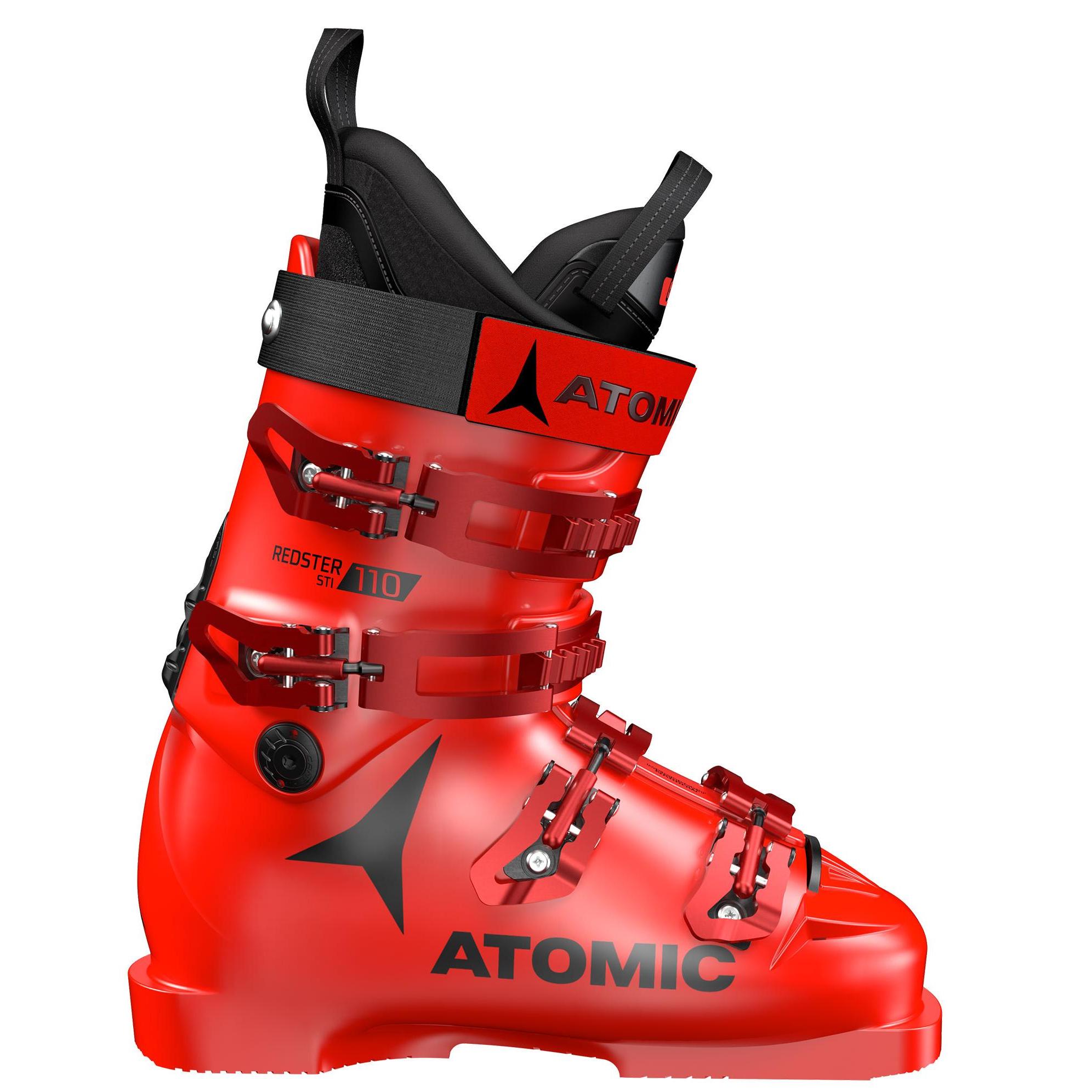 фото Горнолыжные ботинки atomic redster sti 110 2020, red/black, 25