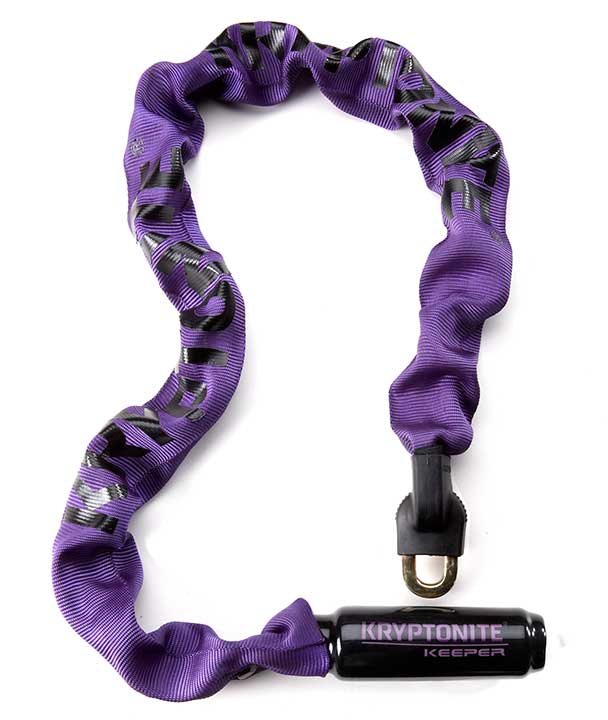 фото Велозамок kryptonite chains keeper 785 integrated chain purple