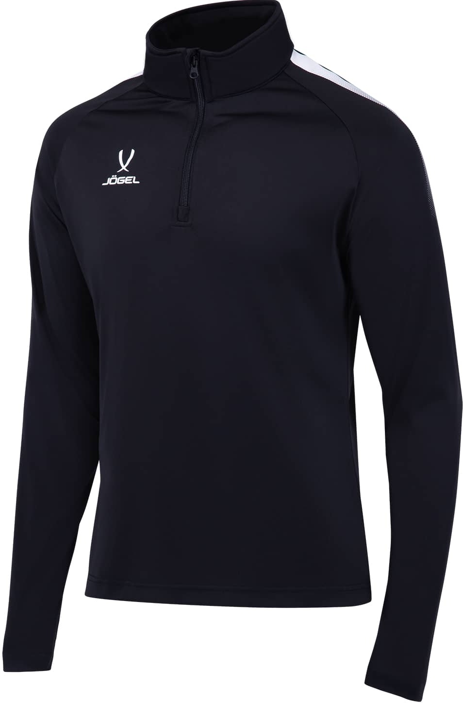 фото Толстовка мужская jogel camp training top 1/4 zip черная l int