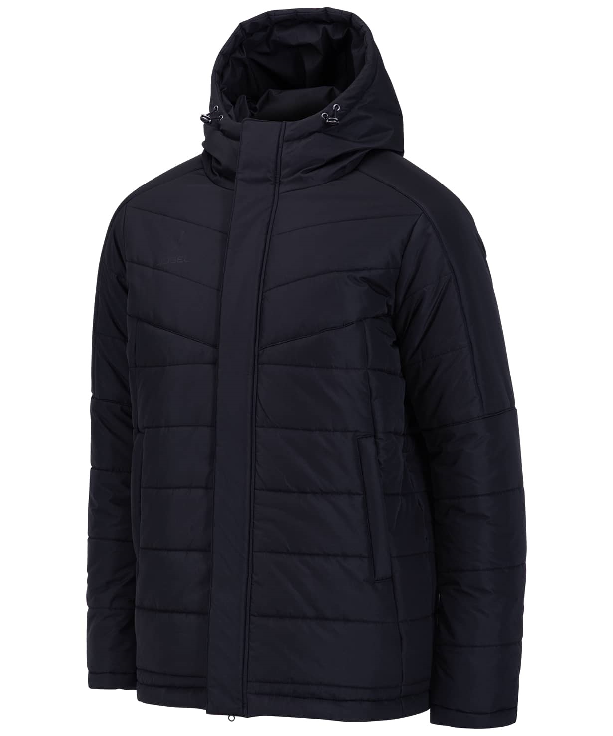 фото Jögel куртка утепленная camp padded jacket, черный - s jogel