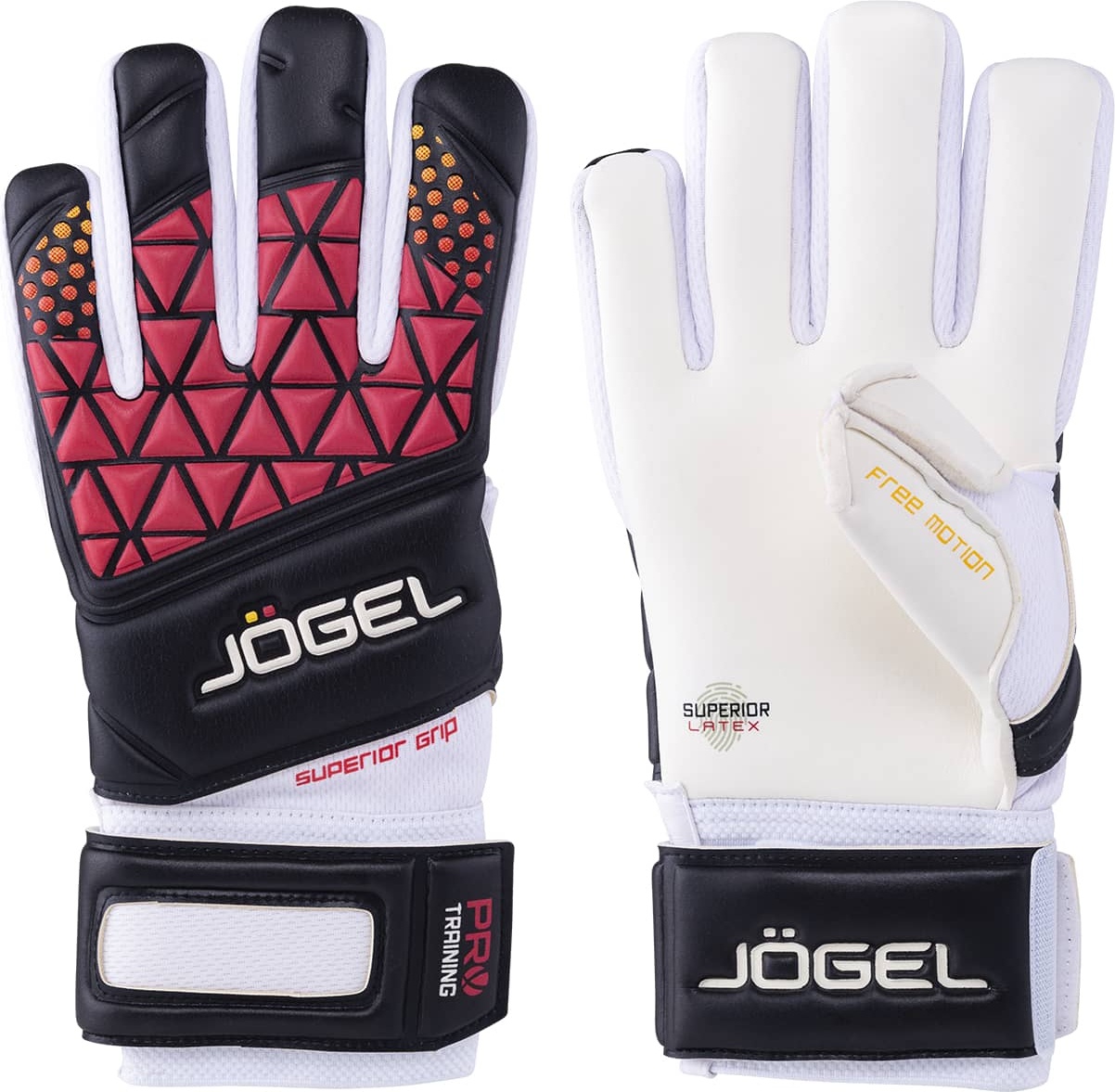 фото Вратарские перчатки jogel nigma pro training negative, red/black, 9