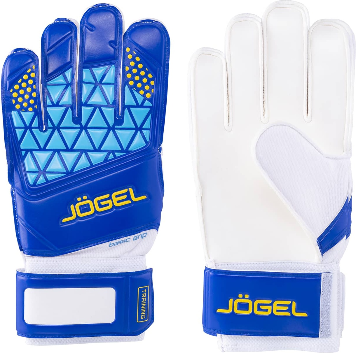 фото Вратарские перчатки jogel nigma training flat, white/blue, 6