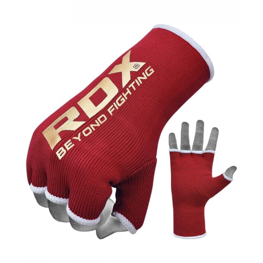 фото Rdx внутренние перчатки для бокса hyp-isr red - xl