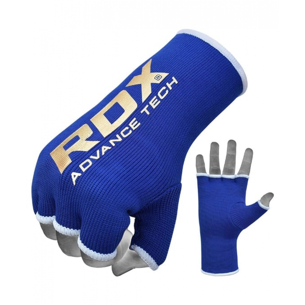 фото Rdx внутренние перчатки для бокса hyp-isu blue - xl