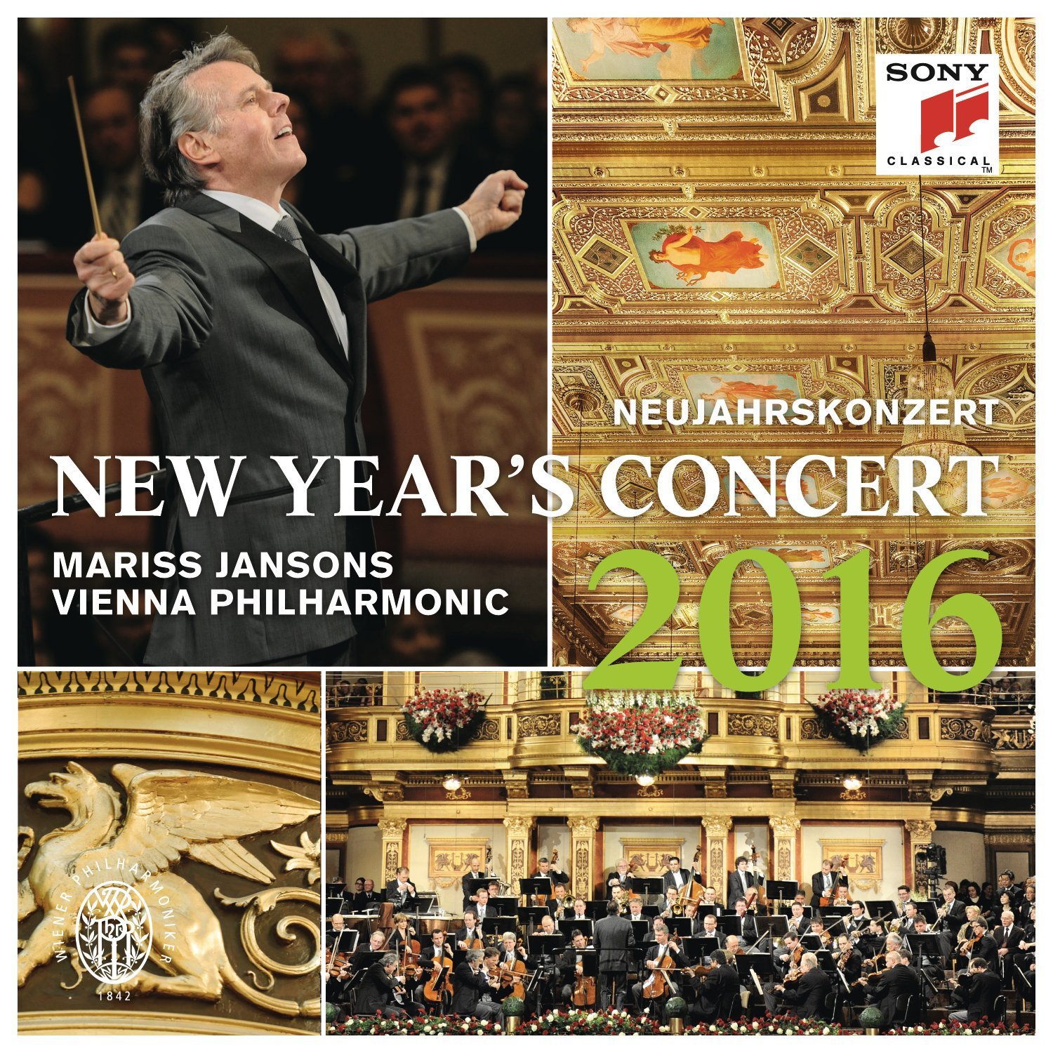 Vienna Philharmonic, Mariss Jansons New Year's Concert 2016 (DVD)