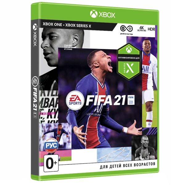 Игра FIFA 21 для Xbox One включает бесплатное обновление до Xbox Series X 3990₽