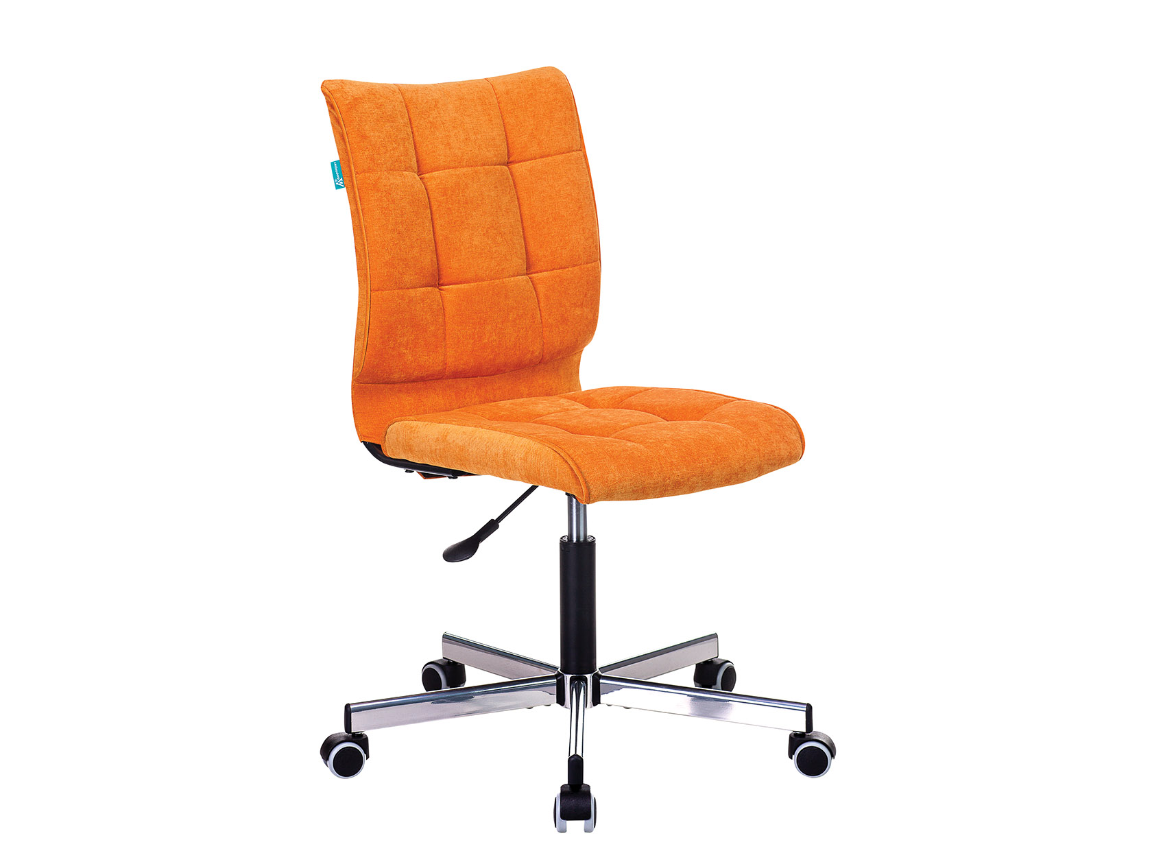 фото Офисное кресло ch-330m оранжевый, вельвет бюрократ