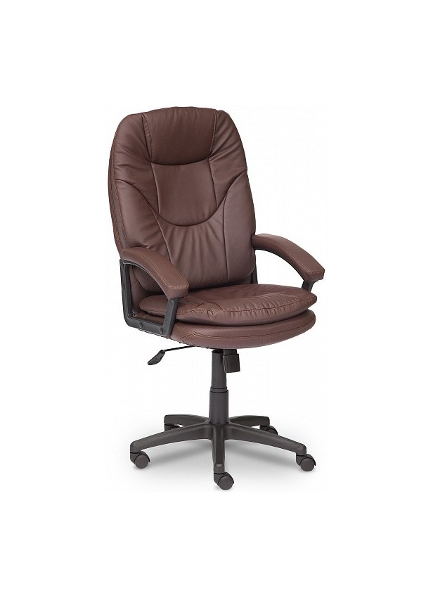 фото Кресло руководителя comfort lt иск.кожа коричневая pu 36-36 tetchair