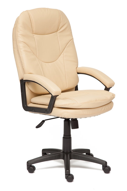 фото Кресло руководителя comfort lt иск. кожа бежевая pu c36-34 tetchair