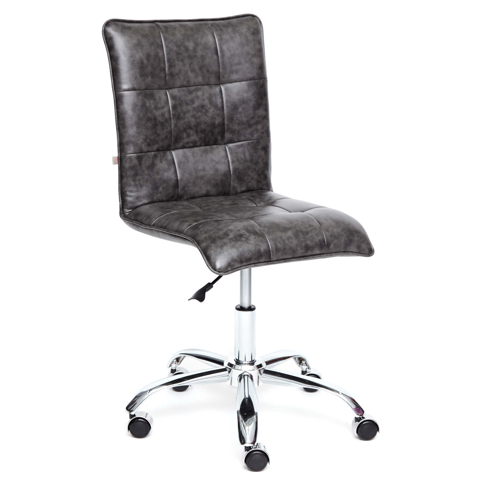 фото Офисное кресло zero кож/зам, серый, 2 tone tetchair