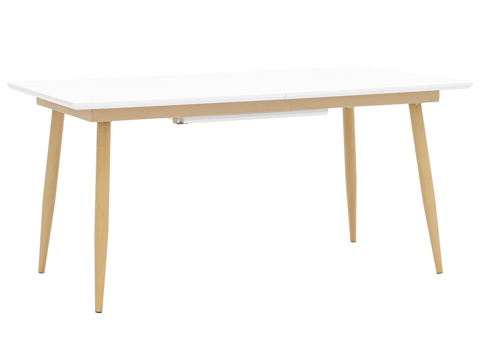 фото Кухонный стол стокгольм, раскладной dt-1706-120/160 dual белый, большой stool group