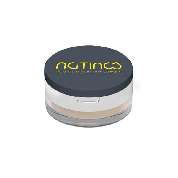 Пудра для лица Natinco матирующая, медовые оттенки, светлый бежевый, №1,5, 10 г bb крем для лица тон натурально бежевый 40 мл