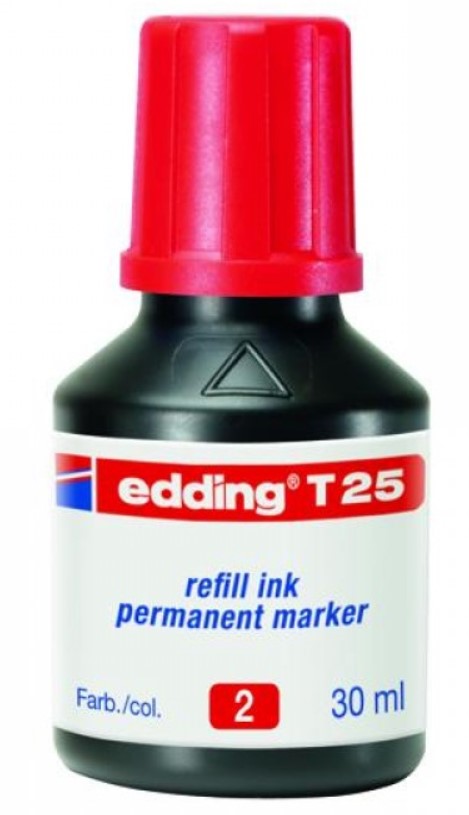 

Чернила Edding E-T25#2 пластиковый флакон красные 1шт
