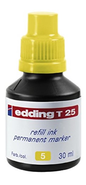 

Чернила Edding E-T25#5 пластиковый флакон желтые 1шт