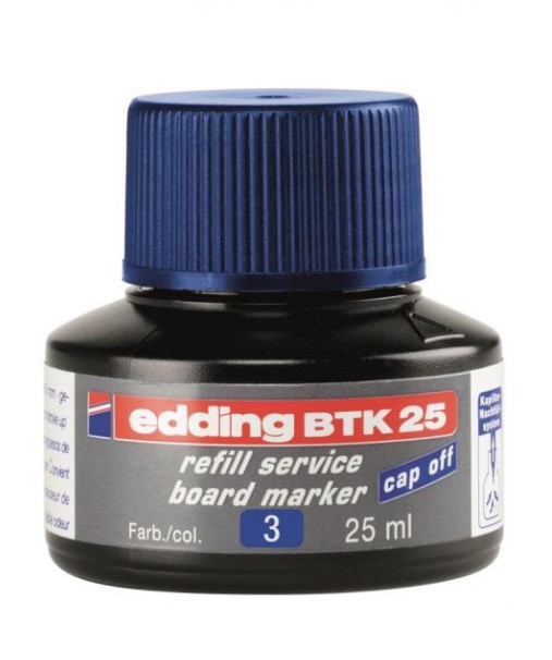 Чернила Edding E-BTK25#3 пластиковый флакон синие 1шт