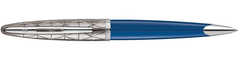 

Ручка шариковая Waterman Carene Contemporary Blue Obsession, толщ лин M, сер, 1 шт.