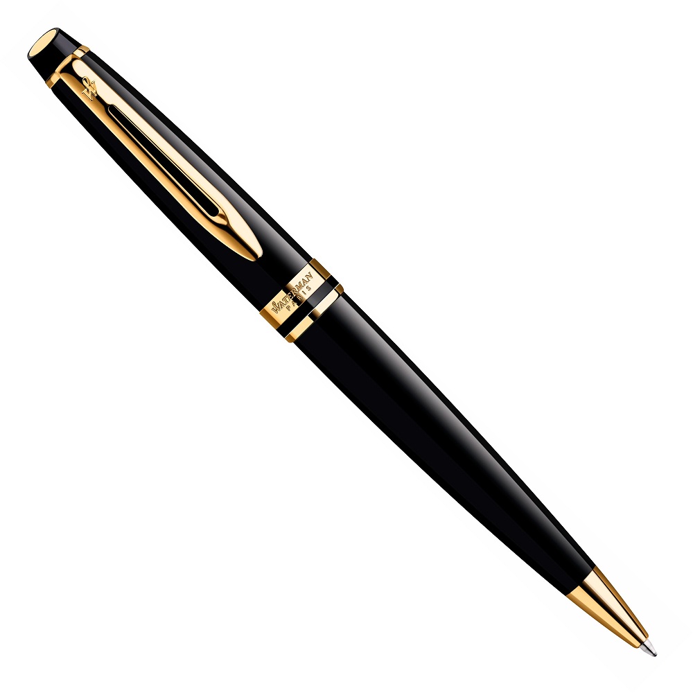 Шариковая ручка Waterman Expert 3 Black GT WS0951700 синяя 1 мм 1 шт.