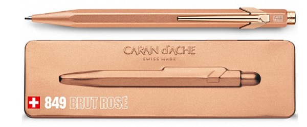 

Ручка шариковая Caran d’Ache Brut Rose CA849,997, синяя, 1 шт.