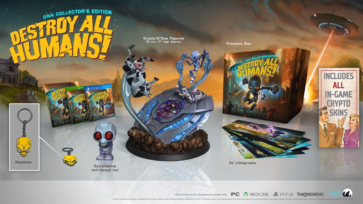 

Игра Destroy All Humans! Коллекционное издание для PlayStation 4