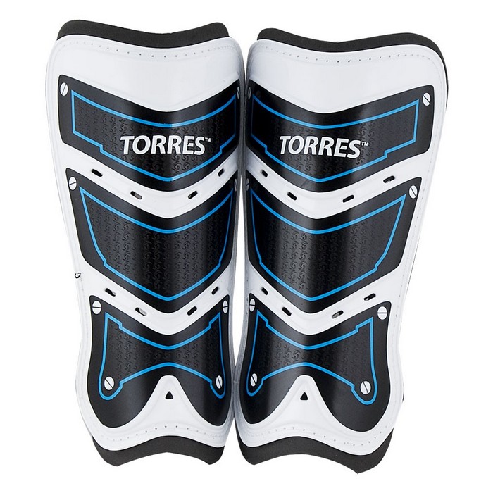 Футбольные щитки Torres Training blue S