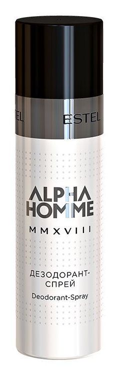 фото Estel alpha homme mmxviii deodorant spray - дезодорант-спрей, для мужчин, 100 мл