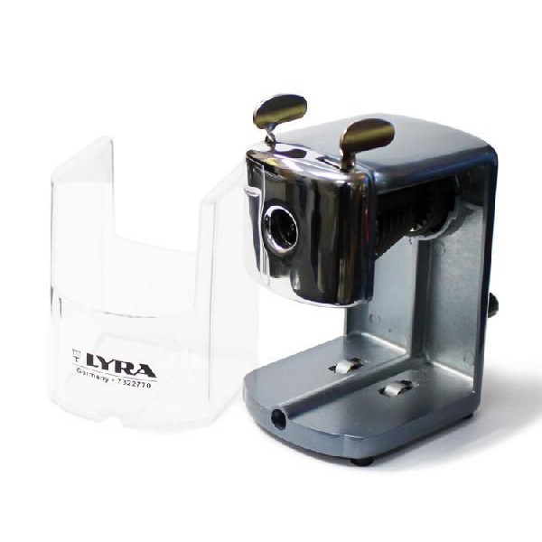 фото Lyra механическая точилка lyra с металлическим корпусом, 12 мм