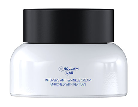 фото Крем для лица nollam lab intensive anti-wrinkle cream enriched with peptides 50 мл