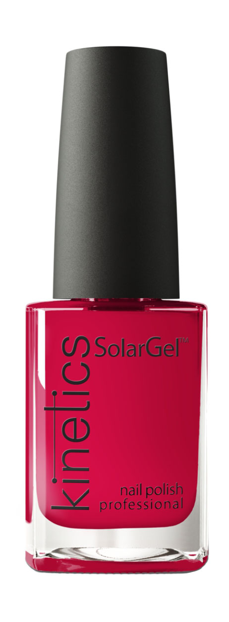 фото Лак для ногтей kinetics guiltless solargel polish professional 465 bloody red 15 мл