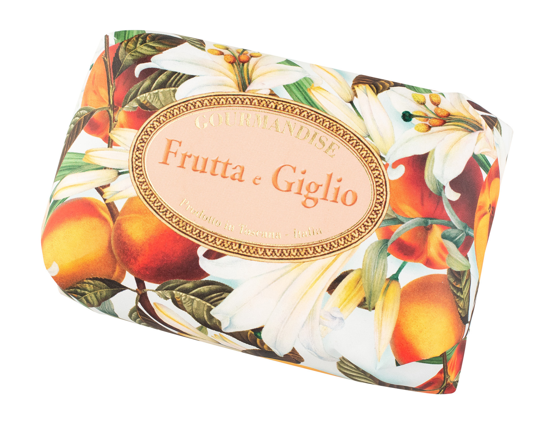 Косметическое мыло Gourmandise Savon Parfume Frutta e Giglio 200 г