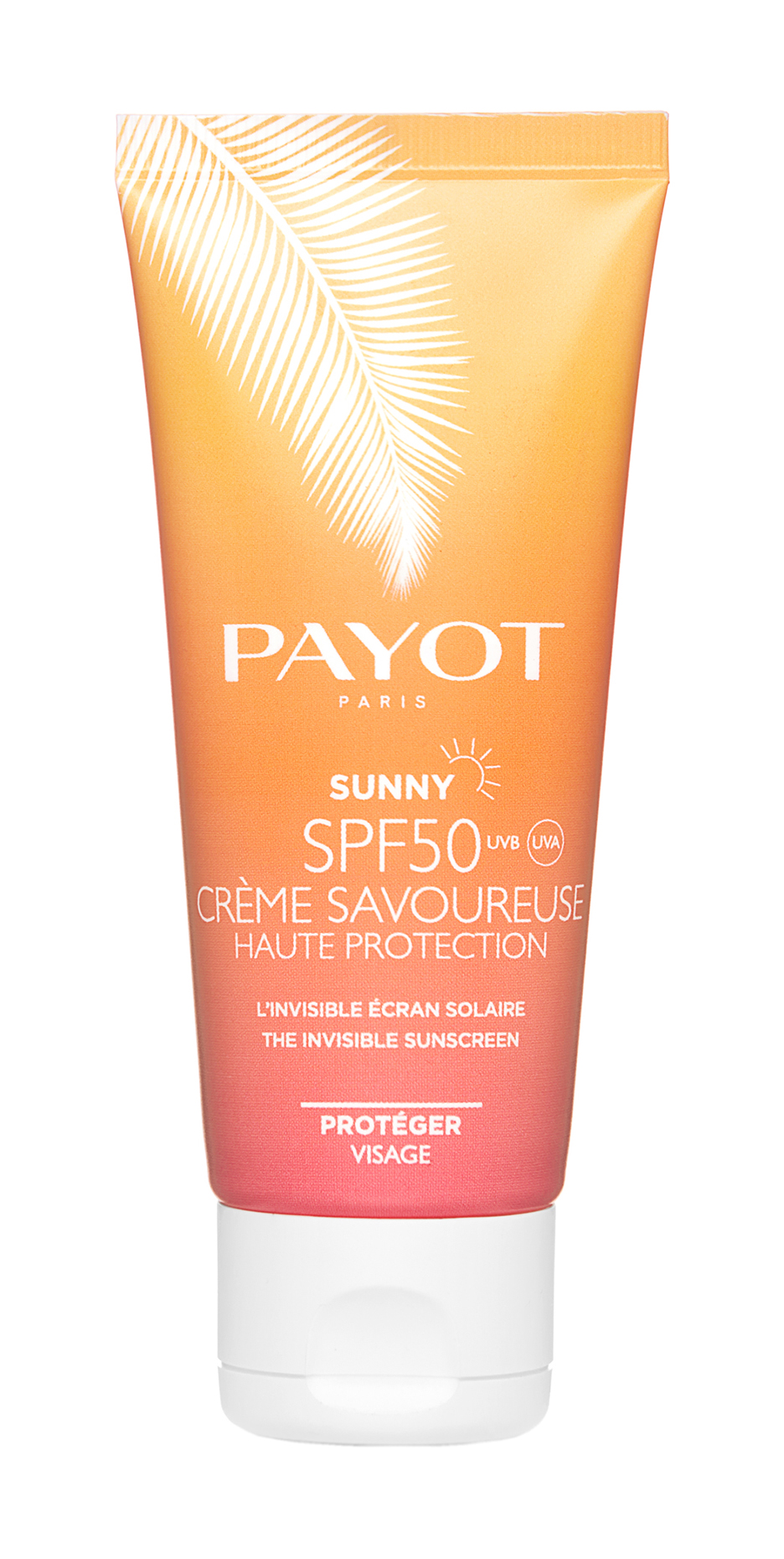 фото Солнцезащитный крем для лица payot sunny creme savoureuse haute protection spf 50 50 мл