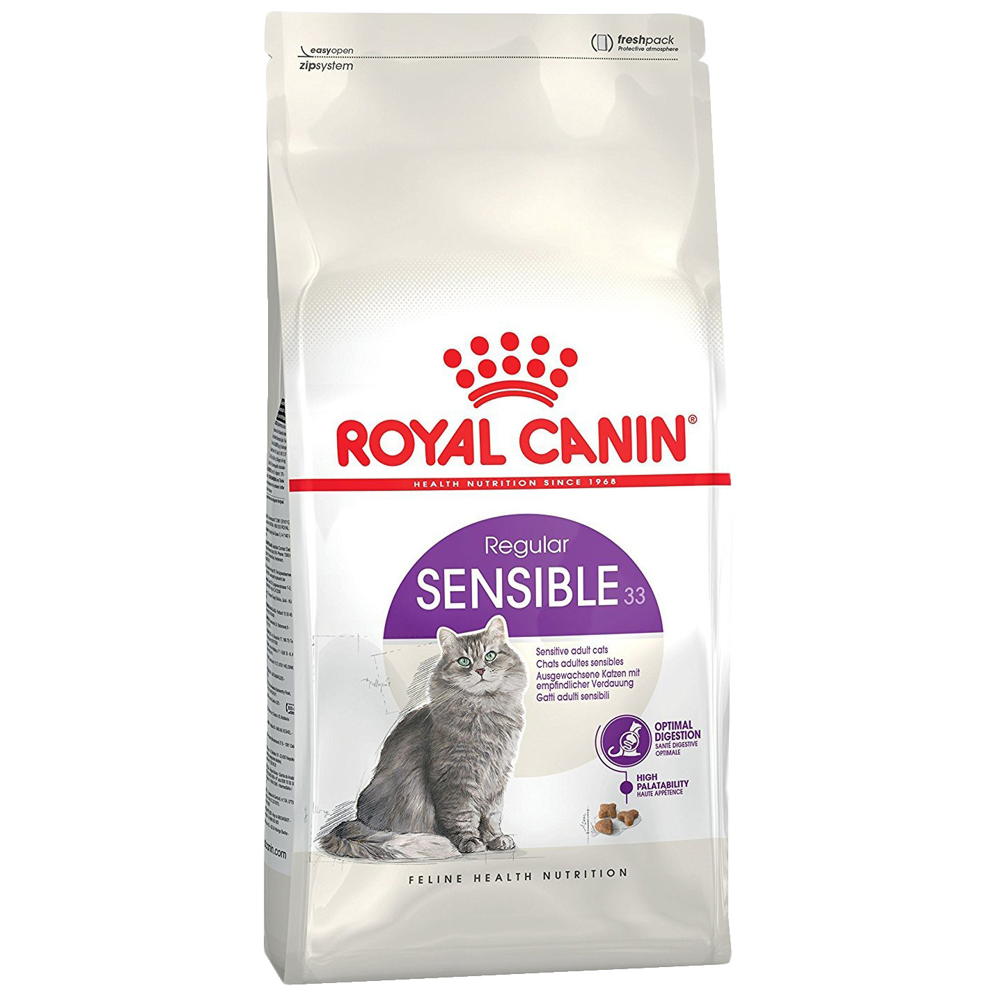 

Сухой корм для кошек ROYAL CANIN Sensible 33, при чувствительном пищеварении, 4кг, Sensible 33