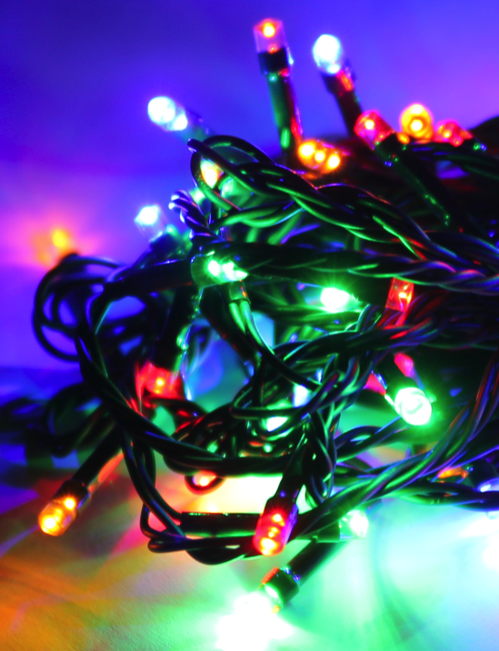 фото Новогодняя электрическая гирлянда космос gir140led 684527 15,4 м разноцветный