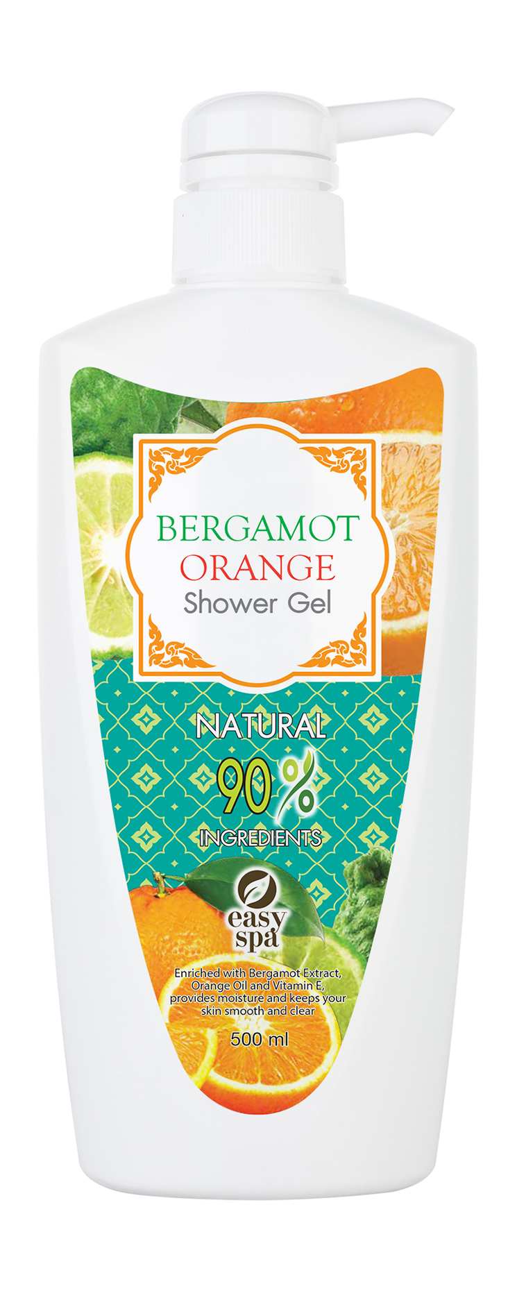 Гель для душа Easy Spa Bergamot Orange Shower Gel 500 мл