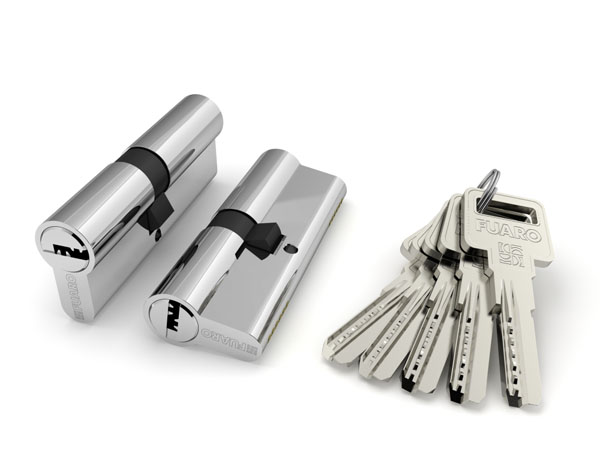 

Цилиндровый механизм R600/90 mm /40+10+40/ CP, цвет: хром, 5 ключей