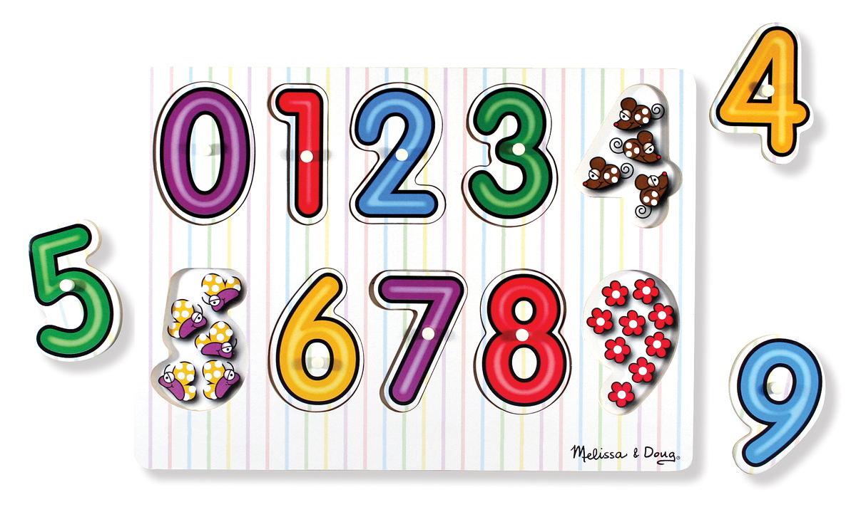 

Пазлы Melissa & Doug Цифры