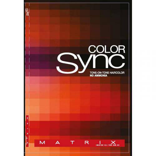 

Карта прядей MATRIX Color Sync