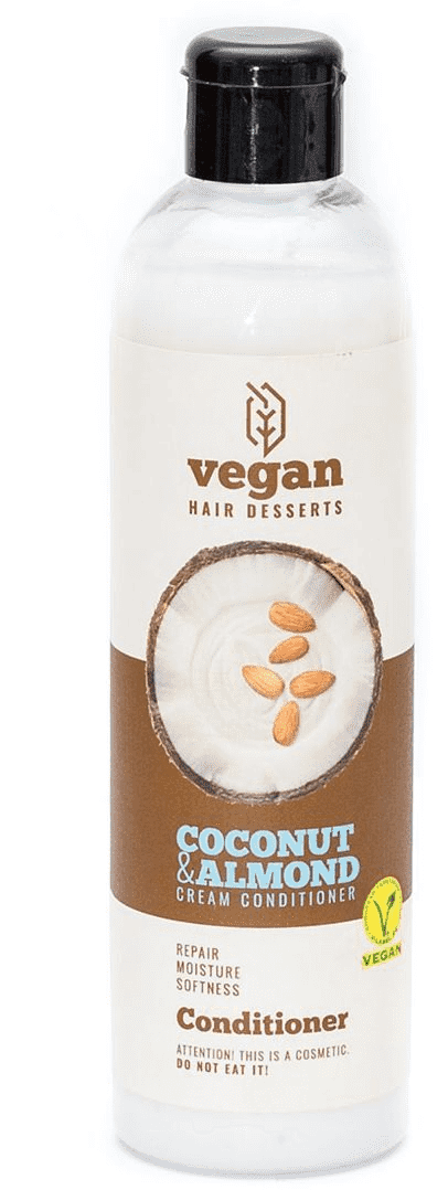 фото Кондиционер для волос vegan desserts кокос и миндаль 300 мл